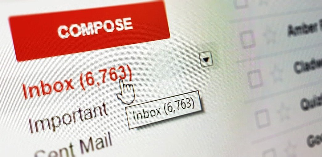 One of the most popular free email services: Gmail.