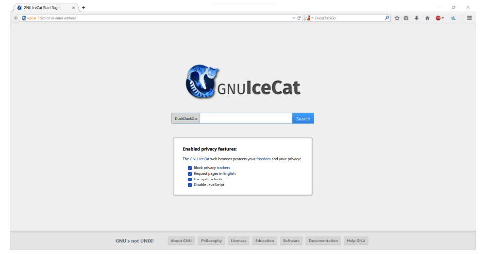 GNU Ice Cat: Firefox-Fork und freier Browser
